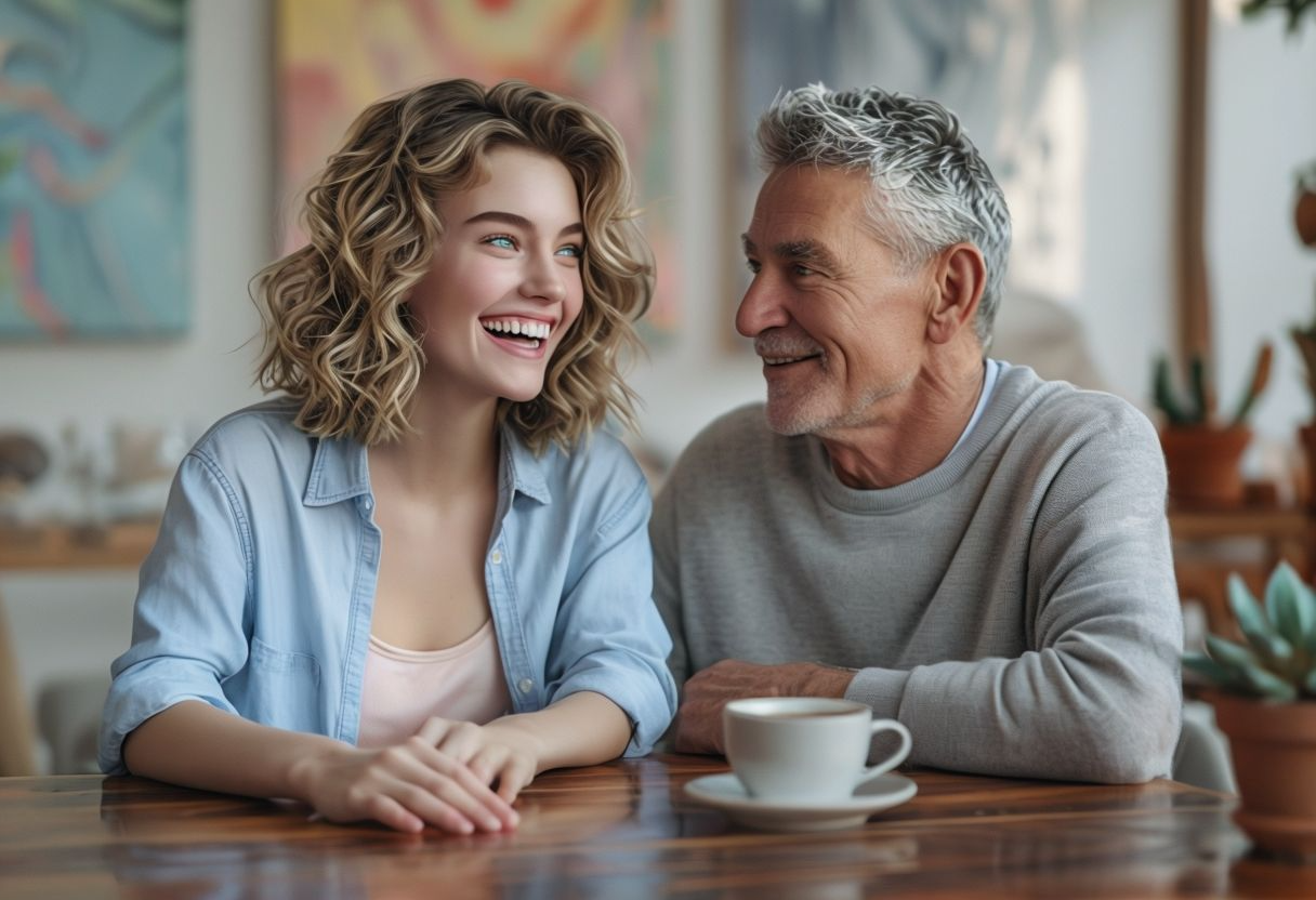 signs that a younger woman likes an older man