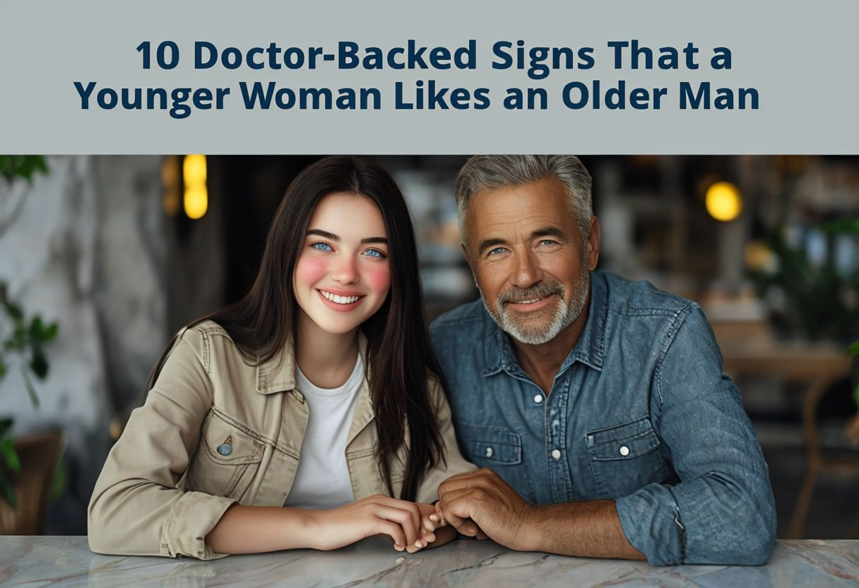 signs that a younger woman likes an older man